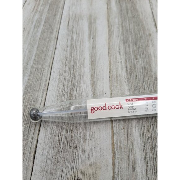 Vintage Good Cook Temp Candy Icing Deep Fat Kitchen Craft Thermometer W/ Cover - Picture 8 of 8